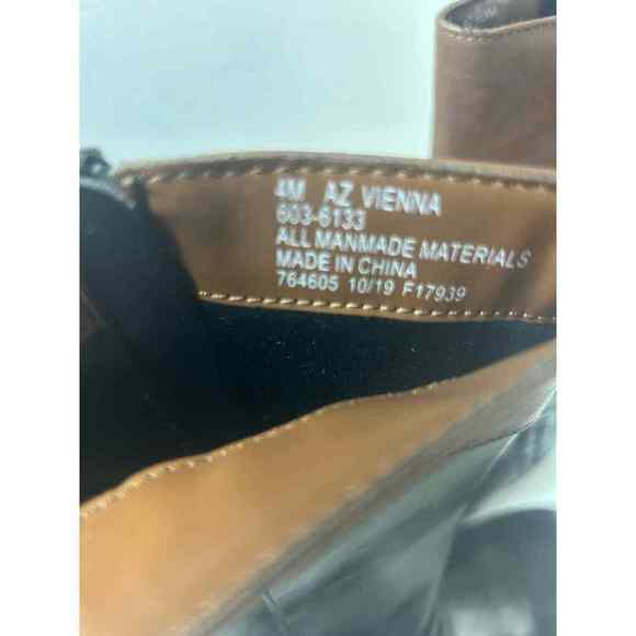 Arizona Black knee High Boots Low Heel Women Size 4M - Picture 6 of 13